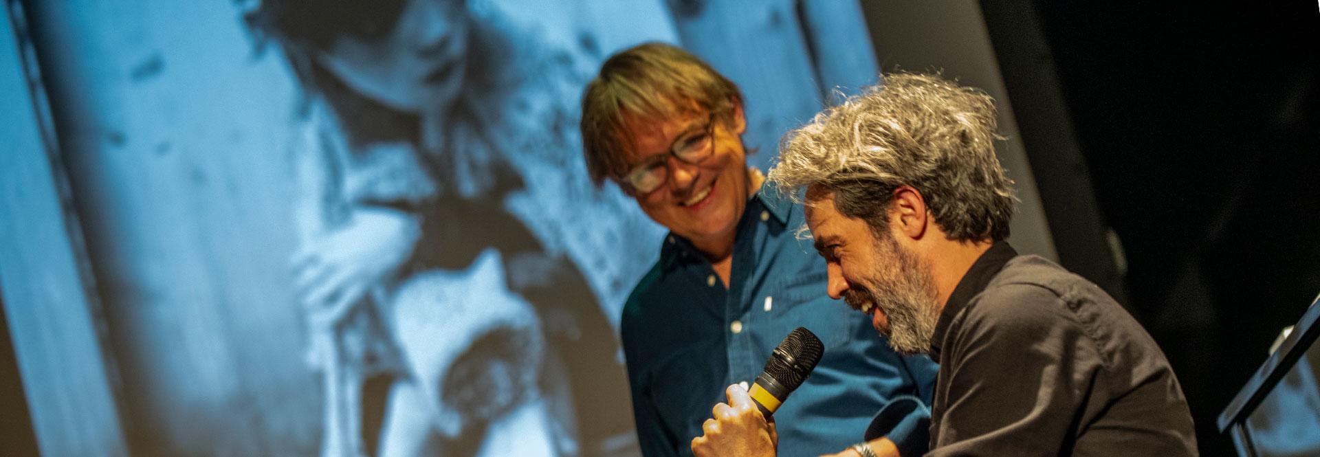 Conférence La jeune fille qui pleurait des perles avec Chris LAVIS, Maciek SZCZERBOWSKI, Patrick WATSON, Marc BERTRAND